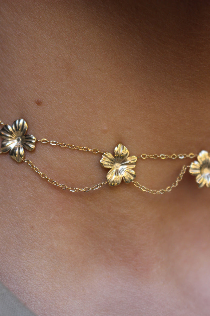 Choker Tiny Flower